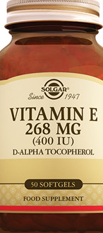 Solgar Vitamin E 268 Mg 50 Softjel